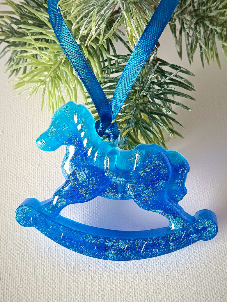 Kalėdinis eglutės žaisliukas „Arkliukas“